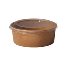 Bol à salade en carton kraft biodégradable 1300ml x50