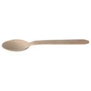Lot de 100 Cuillères Bois 16cm - Couverts Jetables Écologiques et Biodégradables